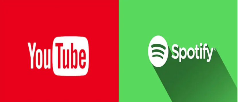Spotify和YouTube music海报